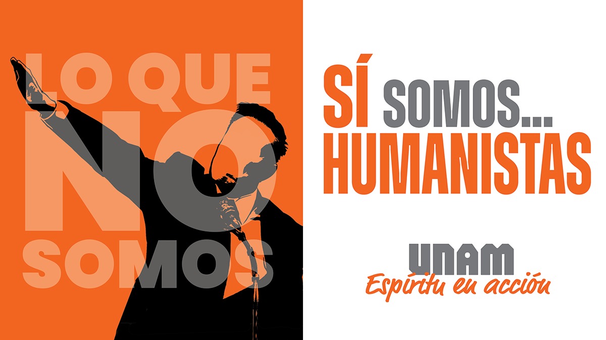 UNAM_MX's tweet photo. ❌ Ante los discursos de odio:
✔️ Defendemos el pensamiento libre y los valores universales.
#UNAMEspírituEnAcción https://t.co/ECcfvRzj6O