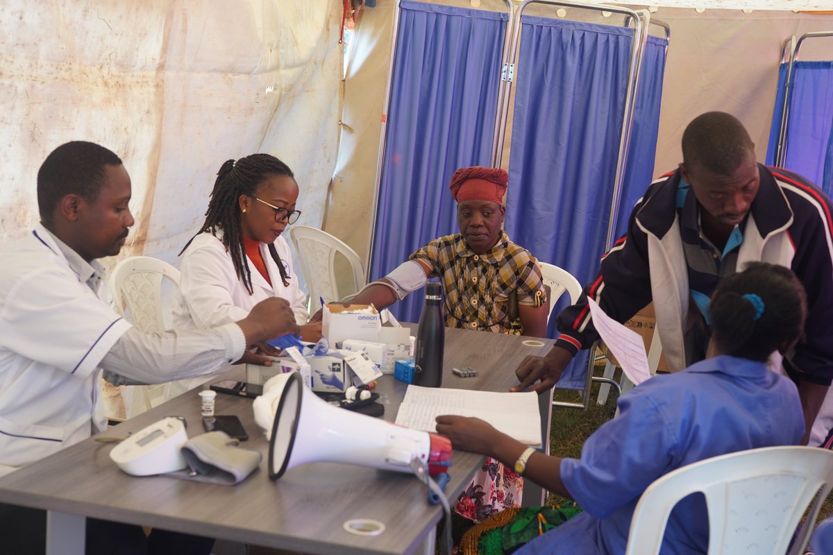 #ButaroCommunityHealthDay has left hundreds of  <a href="/BureraDistrict/">Burera District</a> citizens got NCDs screening and encouraged for regular body check up in  order to fight different diseases, including cancer. 

<a href="/ughe_org/">University of Global Health Equity</a> <a href="/PIH_Rwanda/">PIH_Rwanda</a>