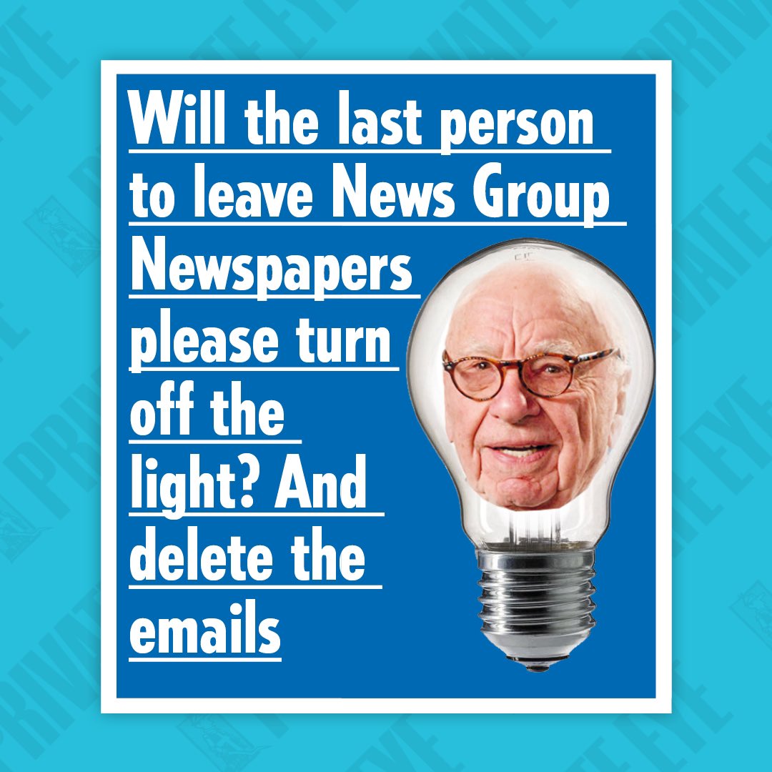 Hundreds of jobs to be cut at the Mail and Telegraph, "reductive" page view targets at the Mirror, and AI-driven content at Reach titles (Star, Express, Sunday People) with no editing or legal oversight…

Is journalism on its last legs? Find out in Street of Shame in the new