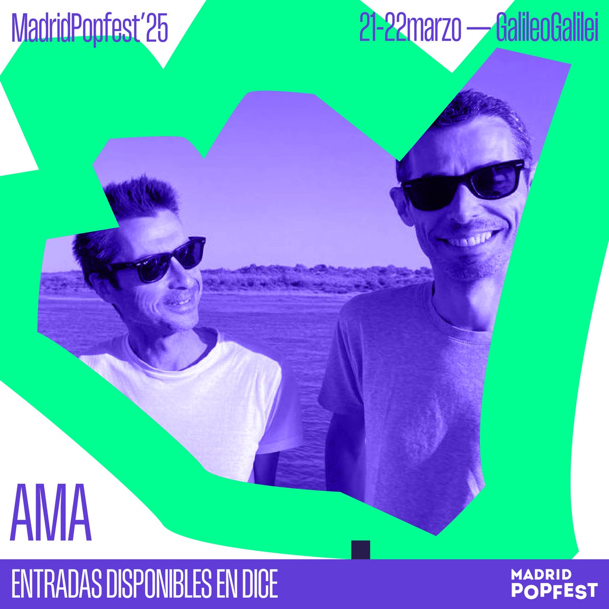 Es un verdadero privilegio tener en el cartel a AMA, una de las grandes joyas del Donosti Sound que regresa al Madrid Popfest tras diez años para cautivarnos nuevamente con su talento melódico y un repertorio que ha dejado huella en toda una generación🗝️💘🥲