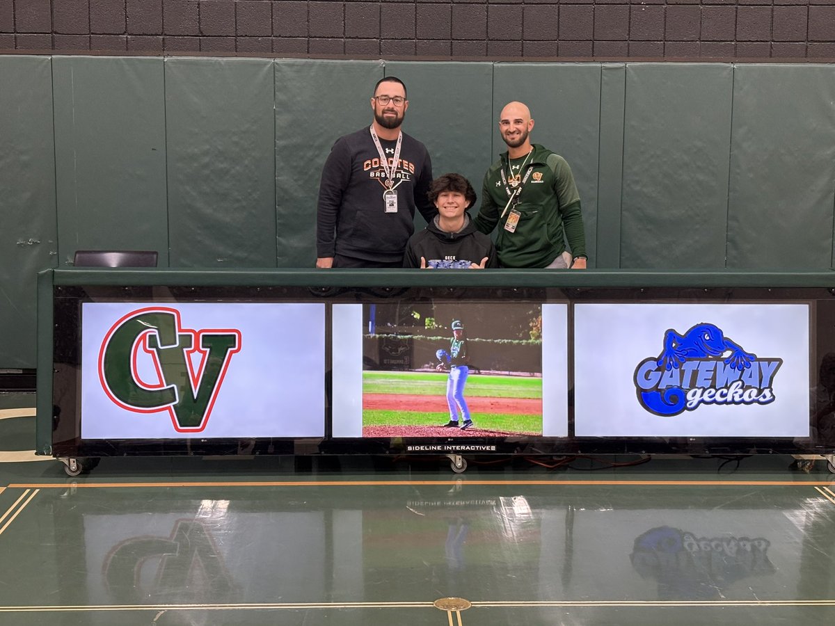 Big time congratulations to Gavin Lambright on his commitment to Gateway CC! Gavin brings a contagious energy on a daily basis! We’re thankful he’s a Coyote &amp; look forward to seeing him succeed at the next level! #TheCampoWay