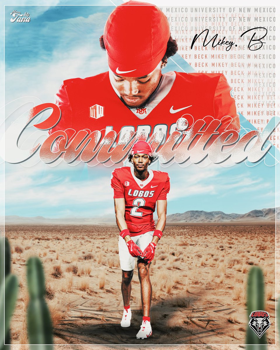 Mikey beck (@mikeybeck12) on Twitter photo AGTG so thankful for this opportunity to D1 football thank you to all my coaches and teammates for all the support let’s go LOBOS 🐺❤️ <a href="/UNMLoboFB/">New Mexico Football</a> <a href="/Coach_Eck/">Jason Eck</a> <a href="/ColinLockett15/">Coach Lock 💎</a> AGTG so thankful for this opportunity to D1 football thank you to all my coaches and teammates for all the support let’s go LOBOS 🐺❤️ <a href="/UNMLoboFB/">New Mexico Football</a> <a href="/Coach_Eck/">Jason Eck</a> <a href="/ColinLockett15/">Coach Lock 💎</a>