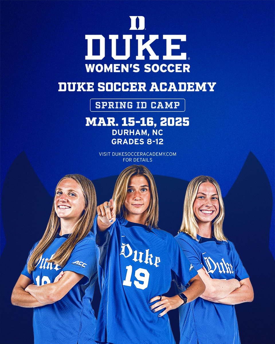 Almost Camp Szn 😈

Check out our Spring ID Camp coming up in March!

Registration &amp; info for all upcoming camps: goduke.us/3CEJEcr