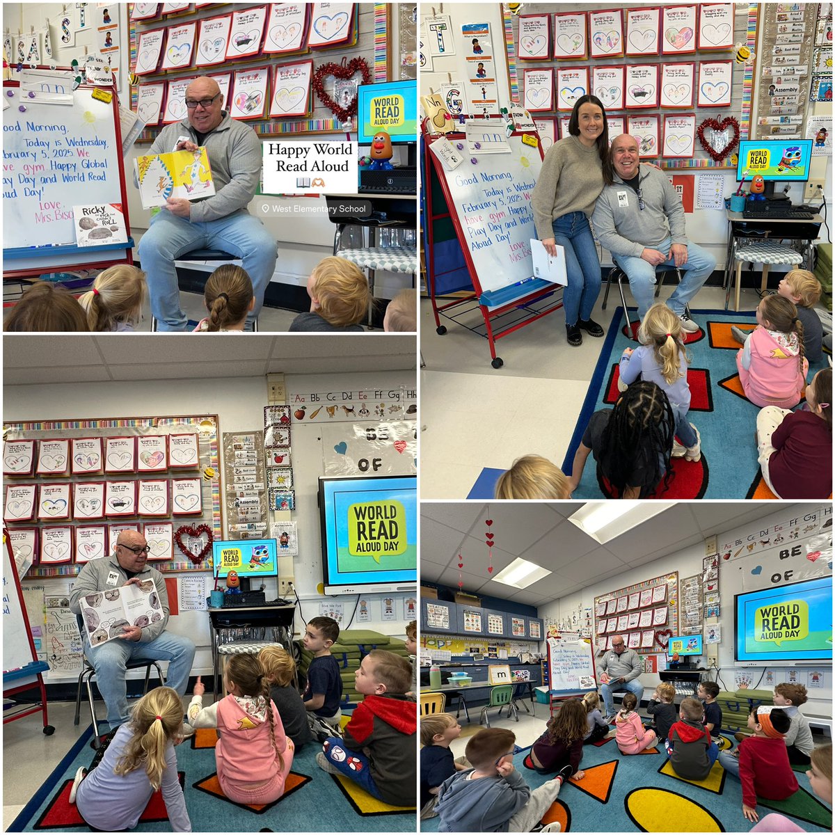 Jessica Biscardi (@msjschairer) on Twitter photo Happy World Read Aloud Day! My dad was our surprise guest reader today! π₯°ππ <a href="/WestSchoolLBNY/">West School</a> Happy World Read Aloud Day! My dad was our surprise guest reader today! π₯°ππ <a href="/WestSchoolLBNY/">West School</a>