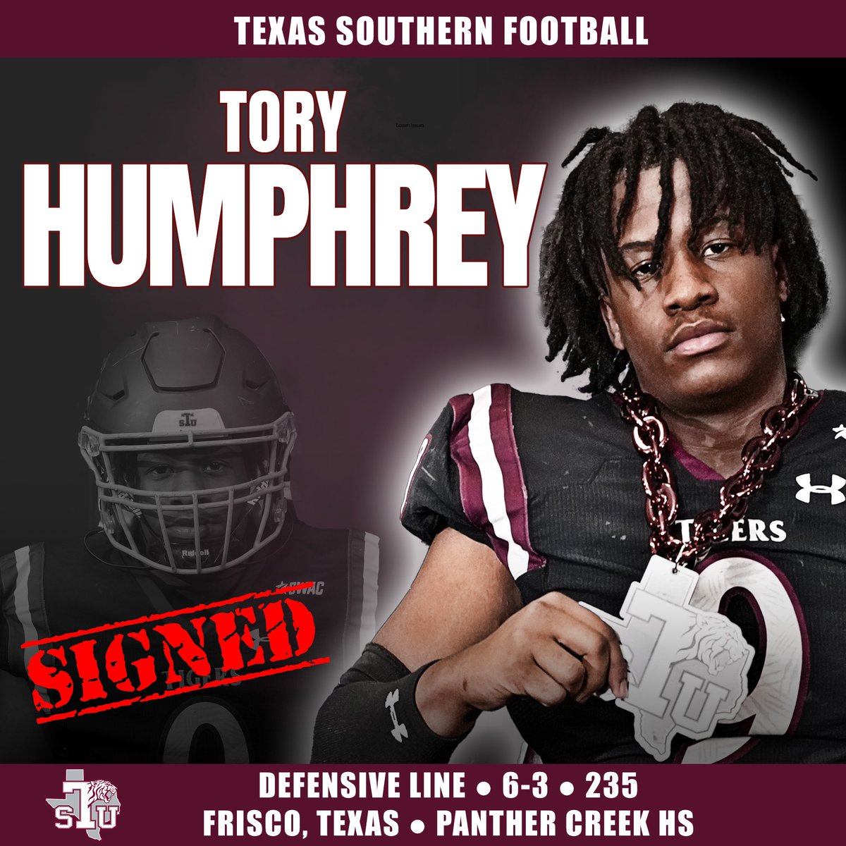 Welcome <a href="/ToryHumphrey12/">Tory Humphrey jr</a> to the TRE ‼️
#TSUntamed25 #TheSauceU