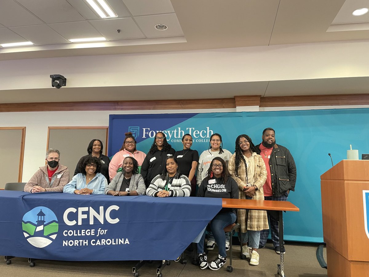 GCS School Counselors attending the 2025 CFNC Regional Training to receive resources that can help our students thrive and achieve post secondary options! #helpingstudentsTHRIVE