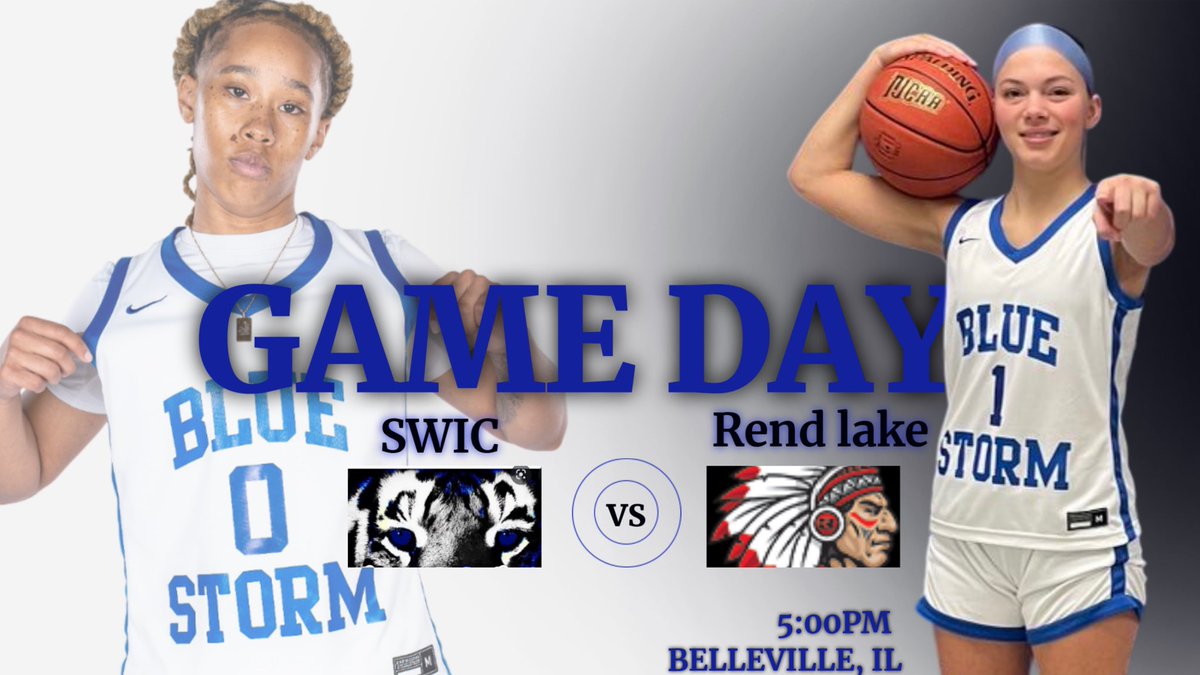 SWICWBB's tweet photo. @SWICWBB is at home tonight in a GRAC/Region 24 matchup with Rend Lake College. Tip-off is at 5pm and men follow at 7pm. Come out and support Blue Storm basketball! 💙💨🏀💯🔥#United #BlueStormWarning 

Livestream link: 

https://t.co/ZSbBtjkdQh https://t.co/Oh775ZMgJB