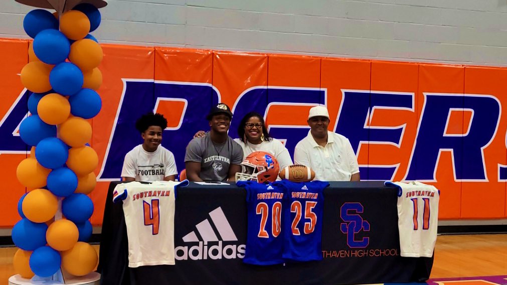 Nathaniel Johnson Jr (@jusnatetbh) on Twitter photo Forever thankful and appreciate all who has helped me get to this point in my life, god is good.ππΏπ€ and now to the next part of my journey. <a href="/eccc_football/">East Central Warrior Football π</a> Letβs GO!!ππ€
<a href="/Coach_Webster2/">Jonathan J. Webster</a>
<a href="/Coach__Pratt/">Travor</a>
<a href="/themylesmiller1/">Myles Miller</a>
<a href="/WeAreChargers/">Southaven High Athletics</a> Forever thankful and appreciate all who has helped me get to this point in my life, god is good.ππΏπ€ and now to the next part of my journey. <a href="/eccc_football/">East Central Warrior Football π</a> Letβs GO!!ππ€
<a href="/Coach_Webster2/">Jonathan J. Webster</a>
<a href="/Coach__Pratt/">Travor</a>
<a href="/themylesmiller1/">Myles Miller</a>
<a href="/WeAreChargers/">Southaven High Athletics</a>