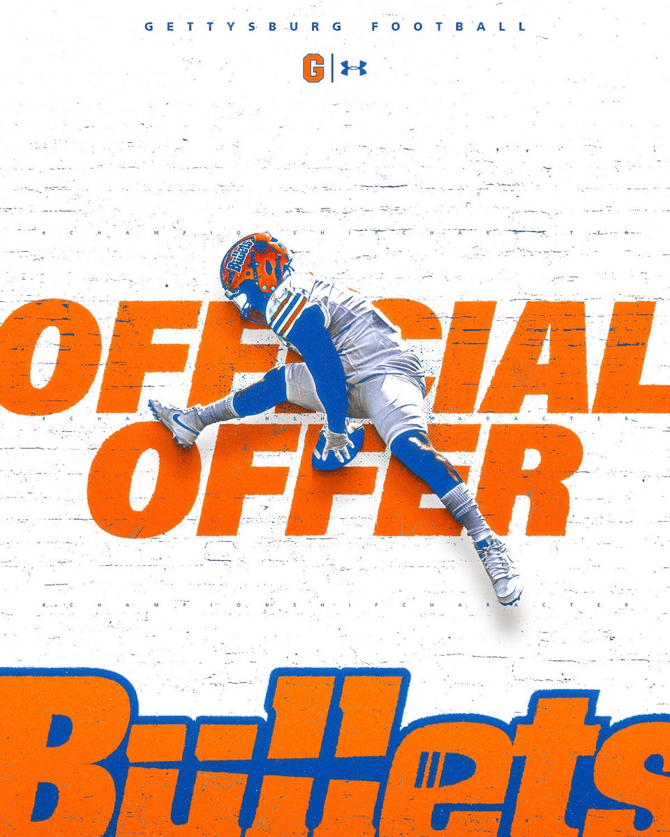 Blessed to receive an offer from Gettysburg University! 
<a href="/EastPennsboroFB/">East Pennsboro Football</a> 
<a href="/_CallMeCoachK_/">Coach K</a>