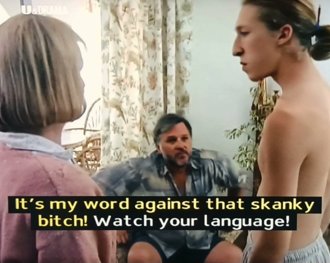 WhosThatGav's tweet photo. Skanky bitch π #Eldorado #watchyourlanguage https://t.co/S1i6NMfWnY