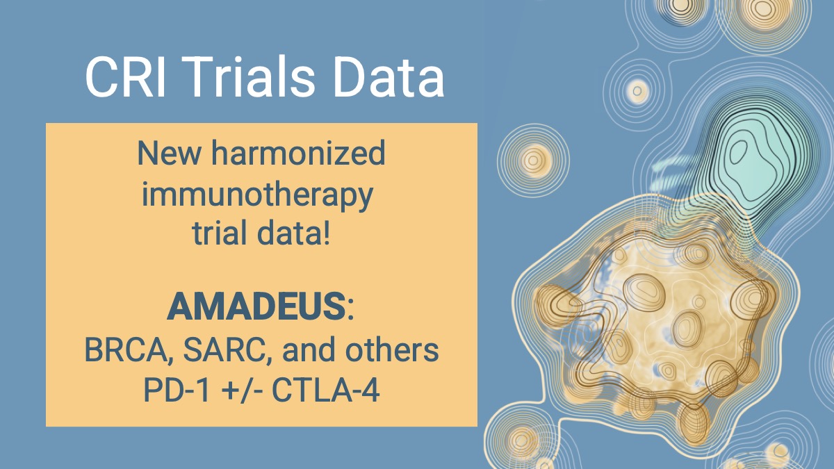 New data available in CRI iAtlas!  iAtlas now includes immunogenomic data derived from the AMADEUS immunotherapy trial. rupress.org/jem/article/22…  <a href="/CancerResearch/">Cancer Research Institute</a>