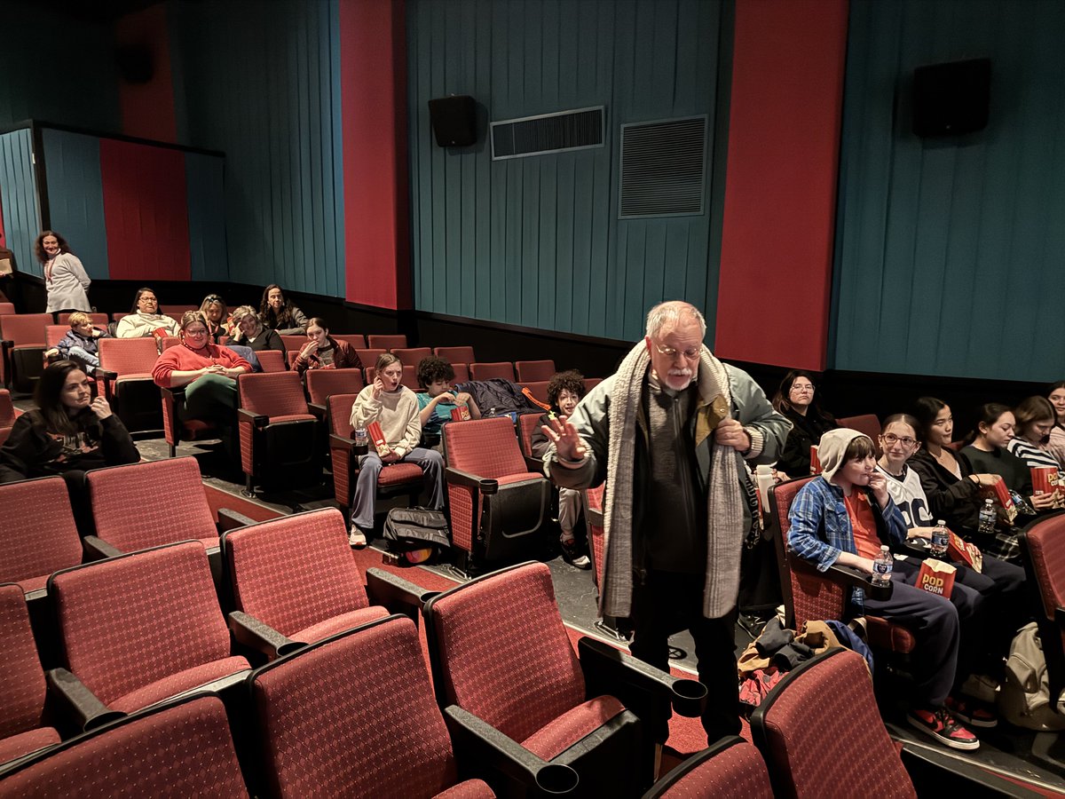 CMS_ConcordMA's tweet image. Fresh off their incredible Seussical performances, the cast/crew joined other CMS students for our first Unified field trip—a private showing of Wicked. But the real surprise? Gregory Maguire, the author &amp;amp; visionary behind the franchise, was sitting in the audience with them!💚