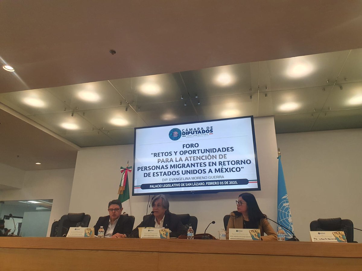FinabienMex's tweet photo. El Director de la Red de Sucursales de FINABIEN, Edgar Horacio Esquivel Martínez, participó en el foro "Retos y Oportunidades para la Atención de Personas Migrantes en Retorno de Estados Unidos a México".🇺🇸🩷🇲🇽
#ProtegeTuPatrimonioEnFinabien✨ https://t.co/lRrJYIOREU