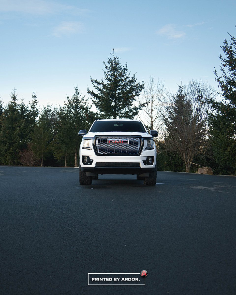 ARDORprinting's tweet photo. 2023 GMC Yukon Denali XL full wrap installed with 3m 2080 high gloss white from stock black. We also gave this car a complete chrome delete with 3m gloss black to give it a sleek look!
-
#vinylwrap #3m #gmc #carwraps #paintisdead #layednotsprayed https://t.co/X0RIE4v0ti