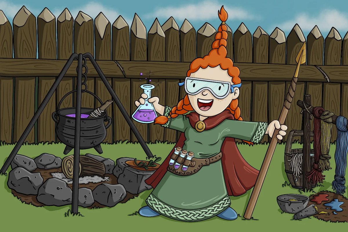 scientificsue's tweet photo. 🔥 Step back in time with Scientific Sue! 🔥

Join Chemistry and the Celts—an action-packed show where history meets science! 🏺⚡ Watch iron smelted, woad paint revealed, &amp; explosive experiments bring the Celts to life! 💥

📍 Bangor, Newcastle, Strabane, Limavady
📅 12–15 Feb https://t.co/YJs3nZ4nvk
