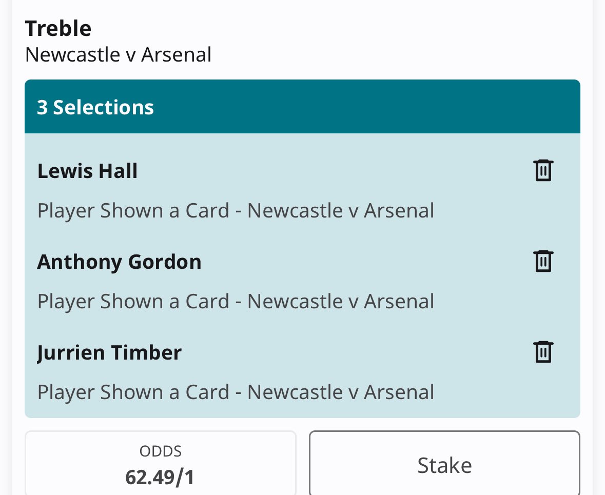 bettingvillage's tweet photo. Newcastle v Arsenal 🟡🔴

18+ gambleaware https://t.co/6EwT5TTq9s