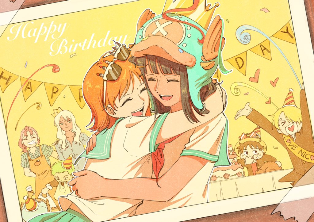 祝你永远幸福，生日快乐🎂💜

#ロビン誕生祭2025
#ニコ・ロビン誕生祭2025