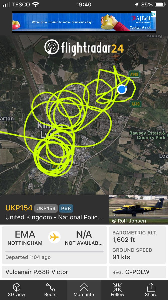 National Police Air Service having a field day above Kings Lynn this evening #kingslynn
