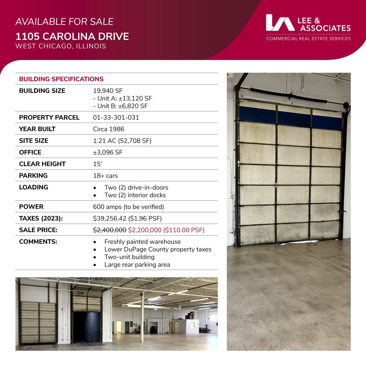 Lee & Associates of Illinois tweet media