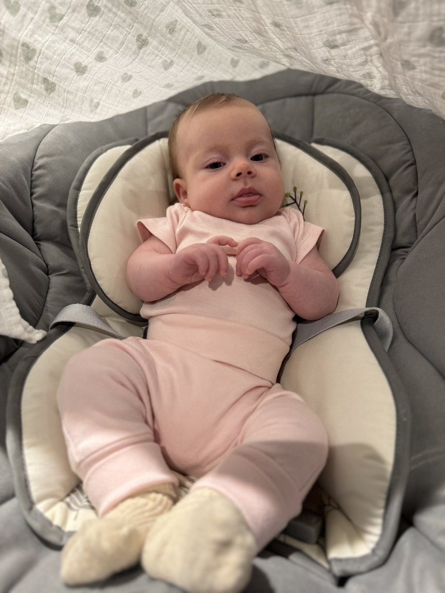 Italian_Lioness's tweet photo. 2 months old today 🤍

The sleep deprivation is definitely catching up to me

But amazing how we still function to look after our little ones https://t.co/N2AfA1MZso