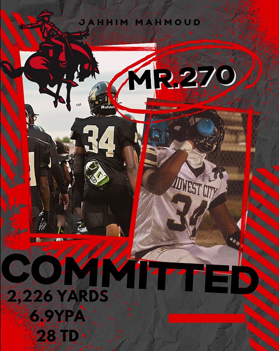 Thank you to all my coach!! HEAD Coach <a href="/Darrell26236113/">Darrell Hall</a> and  my RB Coach @PLEX_3dahardWay 
I’m very blessed to start my Next Chapter at the university of <a href="/nwosufootball/">Ranger Football</a> #Committed #NewBeginnings #Ride Ranger’s Ride‼️