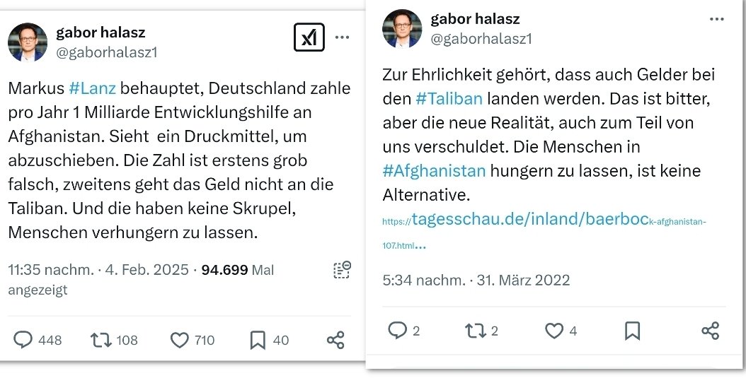 OERRBlog's tweet photo. Natürlich gehen Gelder aus der Entwicklungshilfe an die Taliban. Haben Sie Ihre alten Recherchen nicht gelesen, @gaborhalasz1 oder stellen Sie sich absichtlich dumm? #ReformOerr #OerrBlog https://t.co/HeSN8Og1jJ