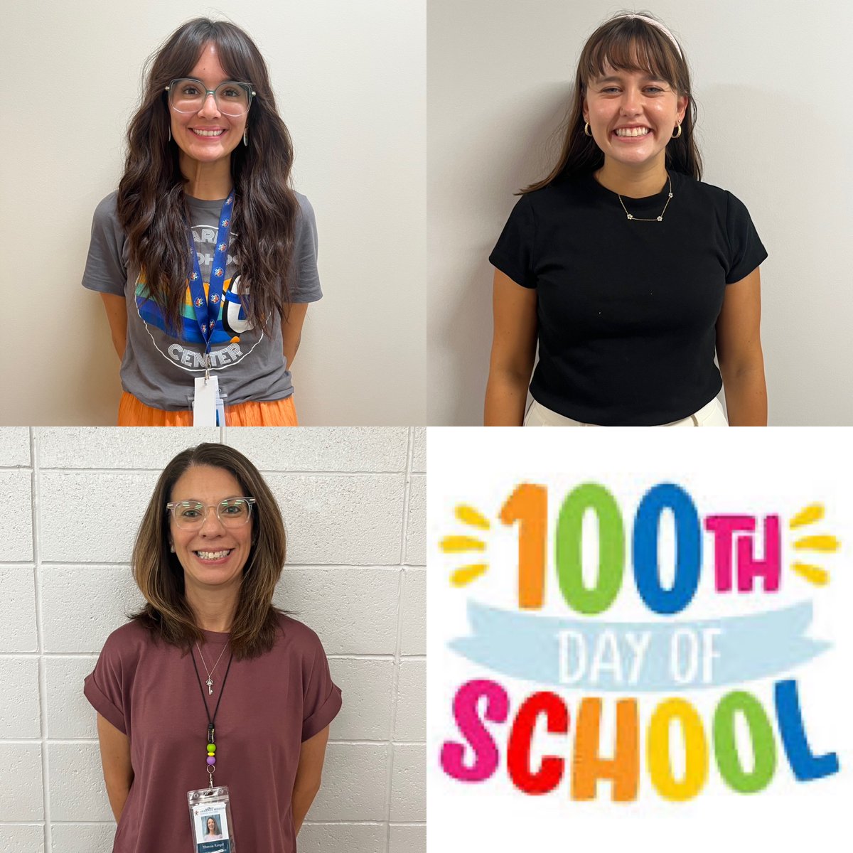 theSMECEC's tweet photo. Help us celebrate these wonderful women who just made it to their first 100 days of teaching. We are so very lucky to have them as part of our SMECEC school family. #ALLinSMSD #100daysofteaching @thesmsdhr https://t.co/IY2vtQwUww