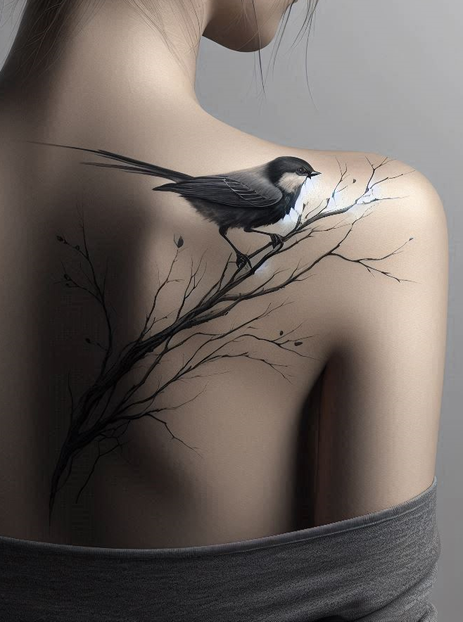 PiercingFrance's tweet photo. Idée de tatouage avec un oiseau sur le dos - #tattoo
Notre boutique de vente de piercing en ligne : https://t.co/pFvZwmAdni https://t.co/FWmBwCjiQ7