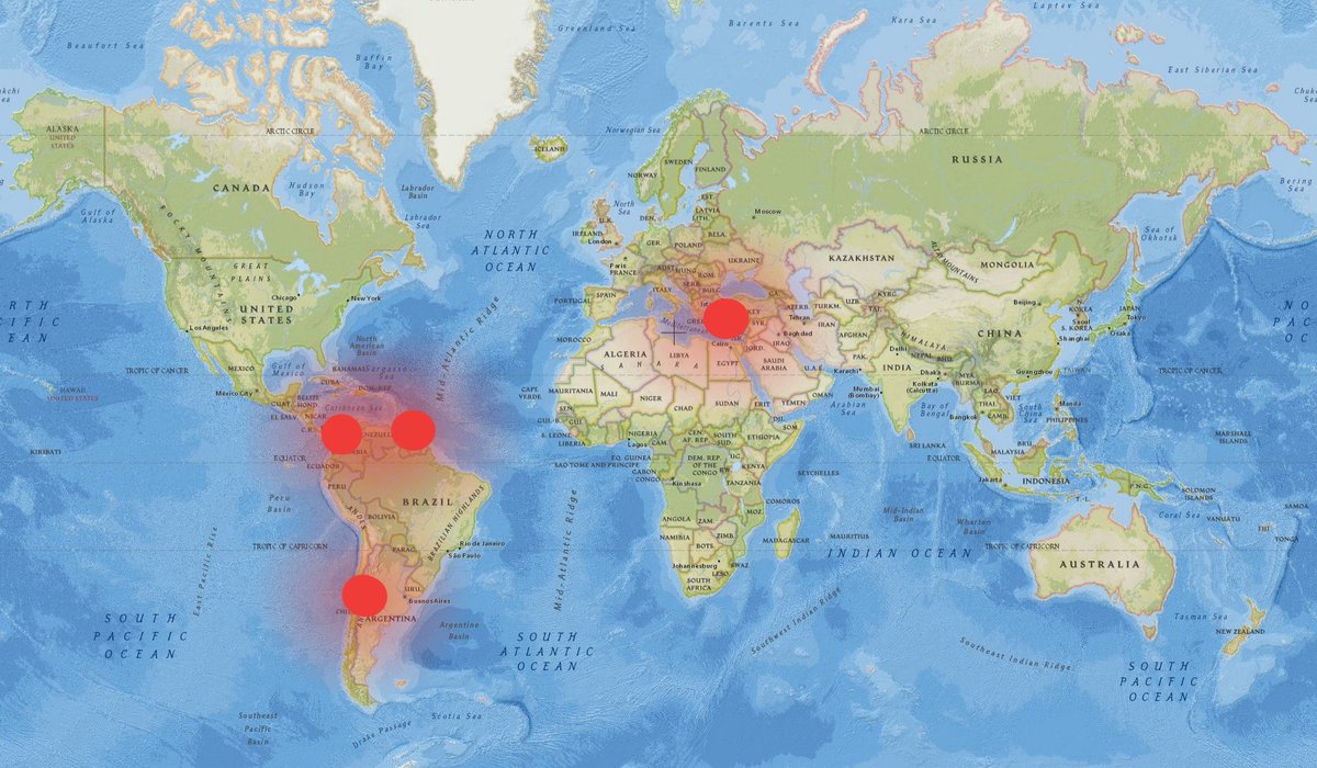 EarthquakeChil1's tweet image. Buenas Tardes #RiskMap today!!