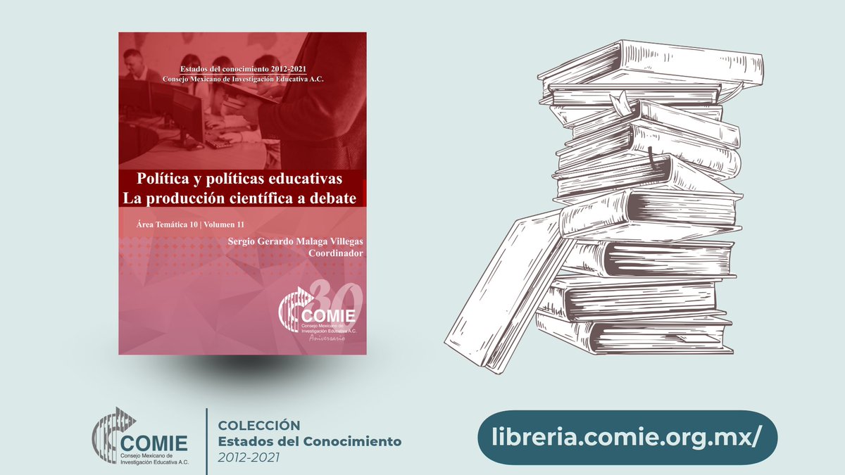 comiemx's tweet image. #ColecciónEC | Estado del Conocimiento: Política y políticas educativas. La producción científica a debate.
Coordina: Gerardo Malaga Villegas
youtu.be/KHbAEymt1CU
