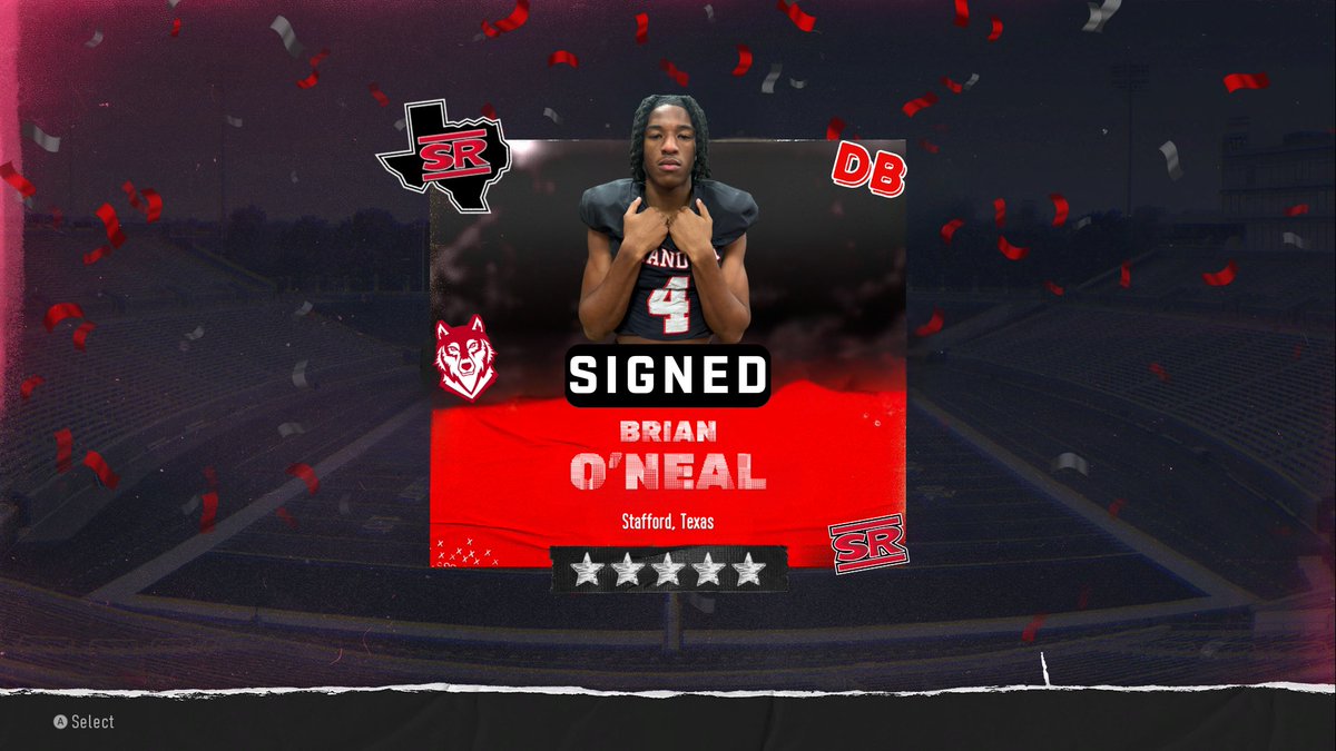 8th Lobo Added to the Pack 🐺‼️

🏈 DB | 5’10 | 165 lbs
🏫 Stafford HS

#BrandEm #NSD25