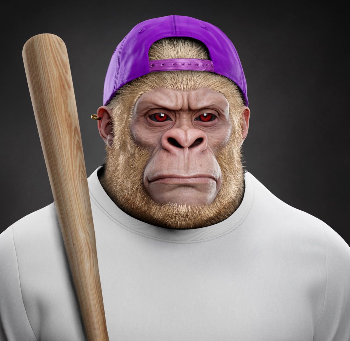 Day 6 of posting <a href="/supremekong/"></a> artwork until we reach 10 eth 🦍