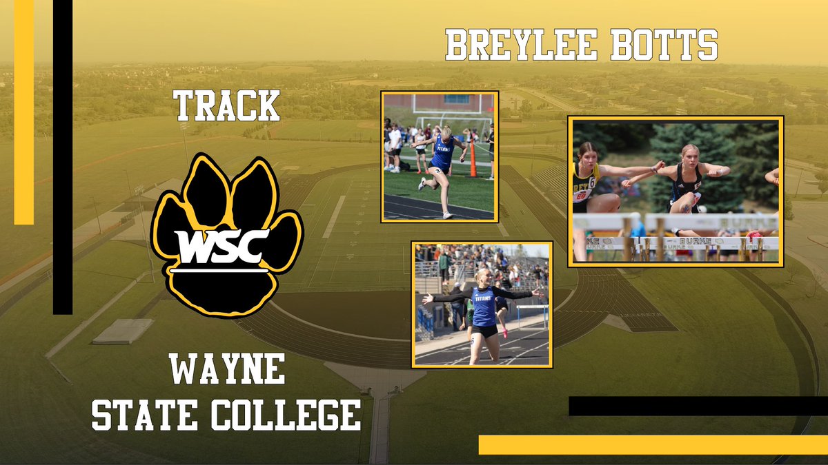 southtitantrack's tweet photo. Congratulations to Breylee Botts! 

A future Wildcat, Breylee will be continuing her academic and track and field career at Wayne State! https://t.co/a53X1QhzNJ