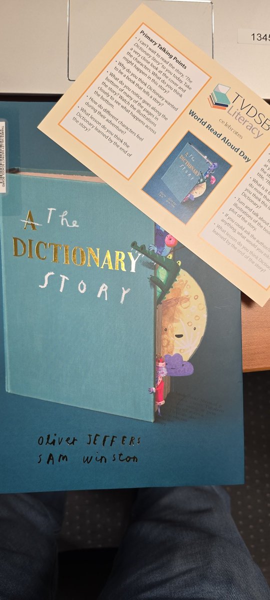 World Read Aloud Day <a href="/SummersCorners/">Summers' Corners PS</a> Happy to be sharing this story with class all around the school. <a href="/TVDSB/">Thames Valley DSB</a> <a href="/IsaakDyck/">Isaak</a> #literacymatters #Read #LIT