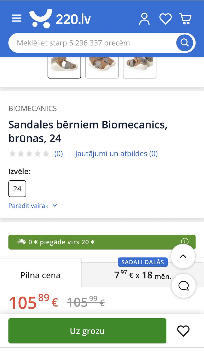 Worldiany's tweet photo. Saprotu, ka zīmols, bet tāpat KĀ var uzlikt TĀDU cenu bērnu sandalēm 🤦🏼‍♀️
Un kāds taču arī nopirks… https://t.co/ftrnrGdZWp