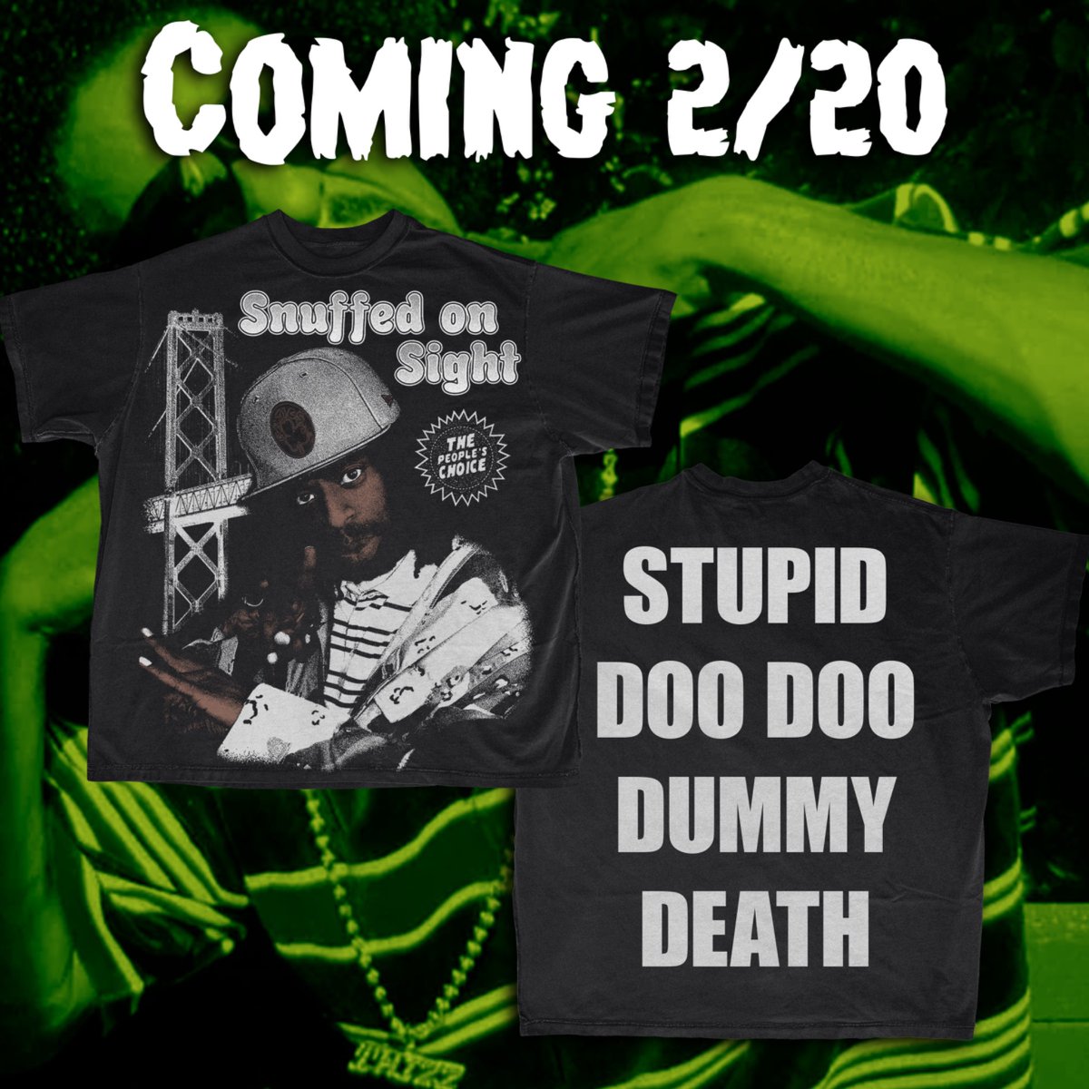 teesfths's tweet photo. Mista reprint live now for 48hrs only. Shirts, longsleeves, and crewnecks available for preorder at https://t.co/GfPctyeRsn

We also will be linking up with Snuffed on Sight later this month! 

RT for a chance at a free shirt of your choosing. Winner dm’d Friday at 9am pst. https://t.co/HYqJCz9Enc