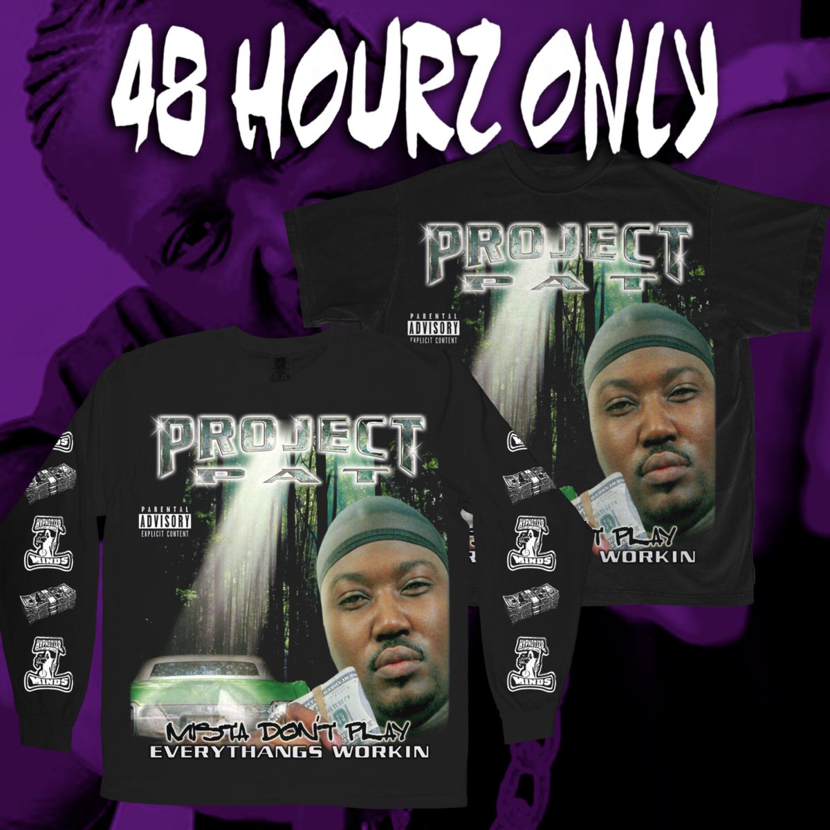 teesfths's tweet photo. Mista reprint live now for 48hrs only. Shirts, longsleeves, and crewnecks available for preorder at https://t.co/GfPctyeRsn

We also will be linking up with Snuffed on Sight later this month! 

RT for a chance at a free shirt of your choosing. Winner dm’d Friday at 9am pst. https://t.co/HYqJCz9Enc