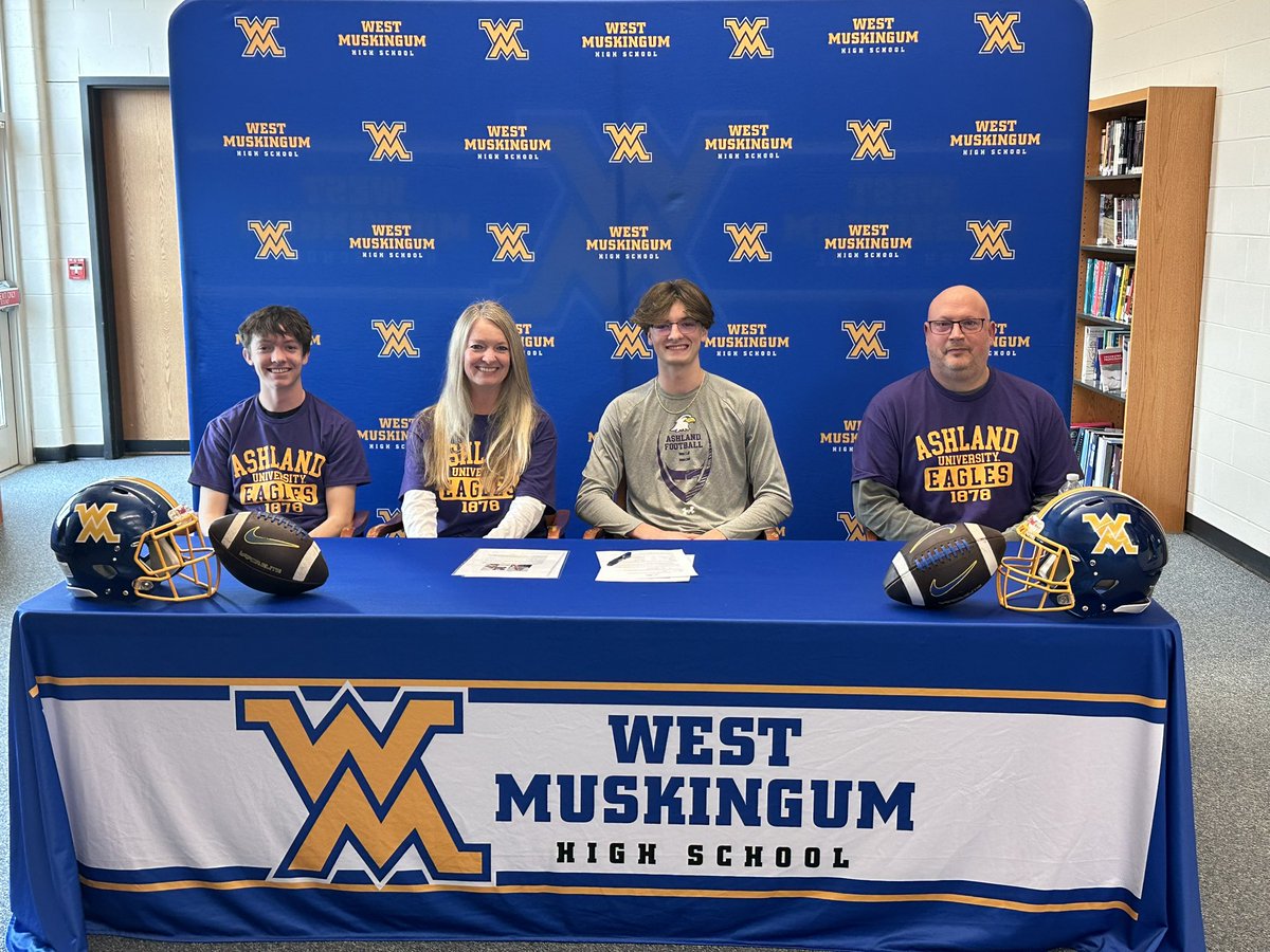 Congratulations to Jake Anton on his signing his commitment to continue his football and academic careers at Ashland University!!! Super excited about his future!!