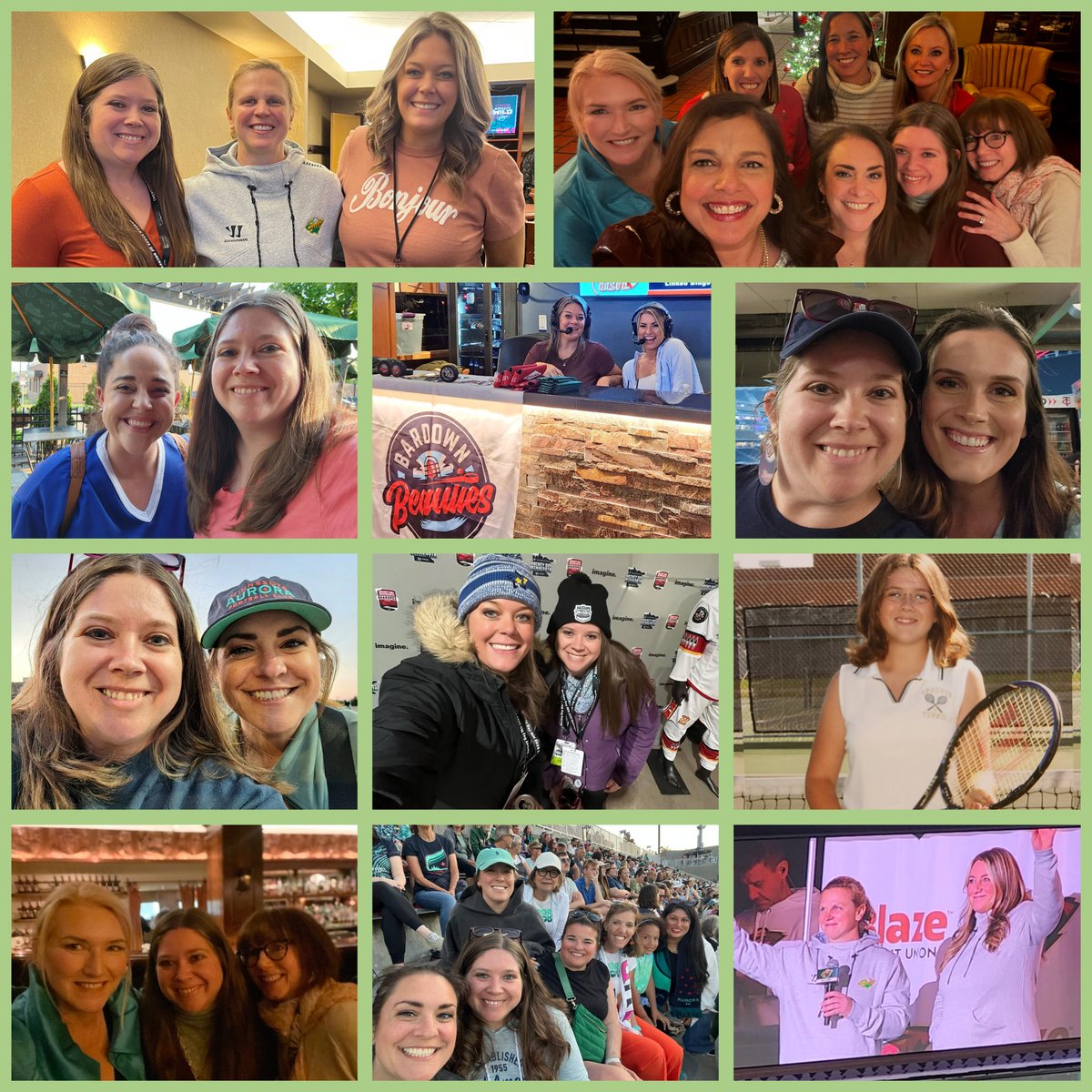 Grateful to have so many women working along with me in the sports world. I know it wasn't always like this.

Thankful for the women who led the way before, and for those who lend their support now. Happy National Girls and Women in Sports Day! #NGWSD2025