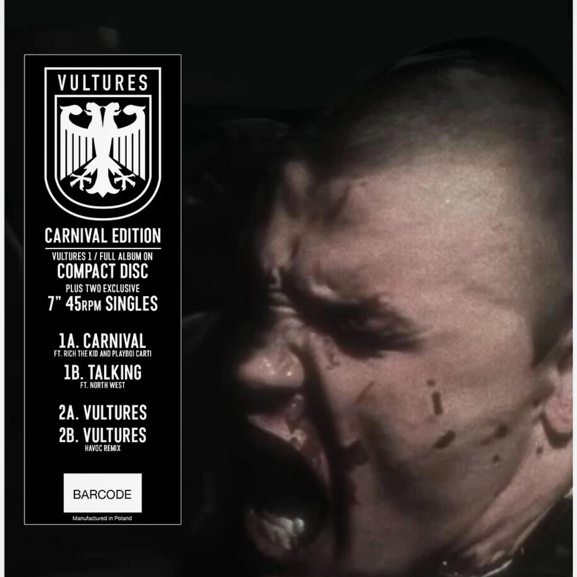 🚨 Vinyl Release Kanye West & Ty Dolla Sign Vultures 1 Carnival