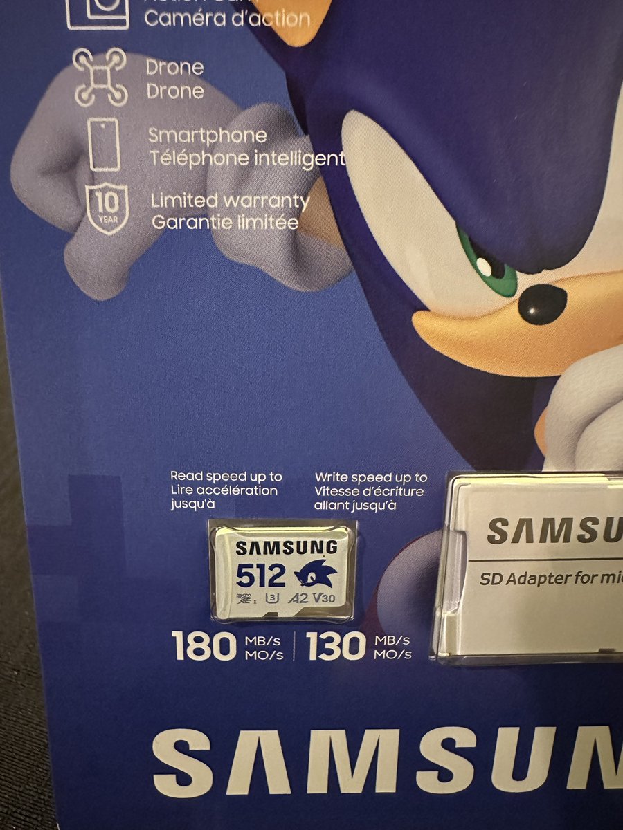 1992_sonic's tweet image. Today’s Collection Spotlight:  Save and Protect your Data with Sonic The Hedgehog with these awesome MicroSD cards from @samsung ! #samsung #microsd #SonicTheHedgehog 
#guinnessworldrecords
#Sega
#Sonic
#Segaofamerica
#SegaUK
#VideoGamecollection
#videogamecollector