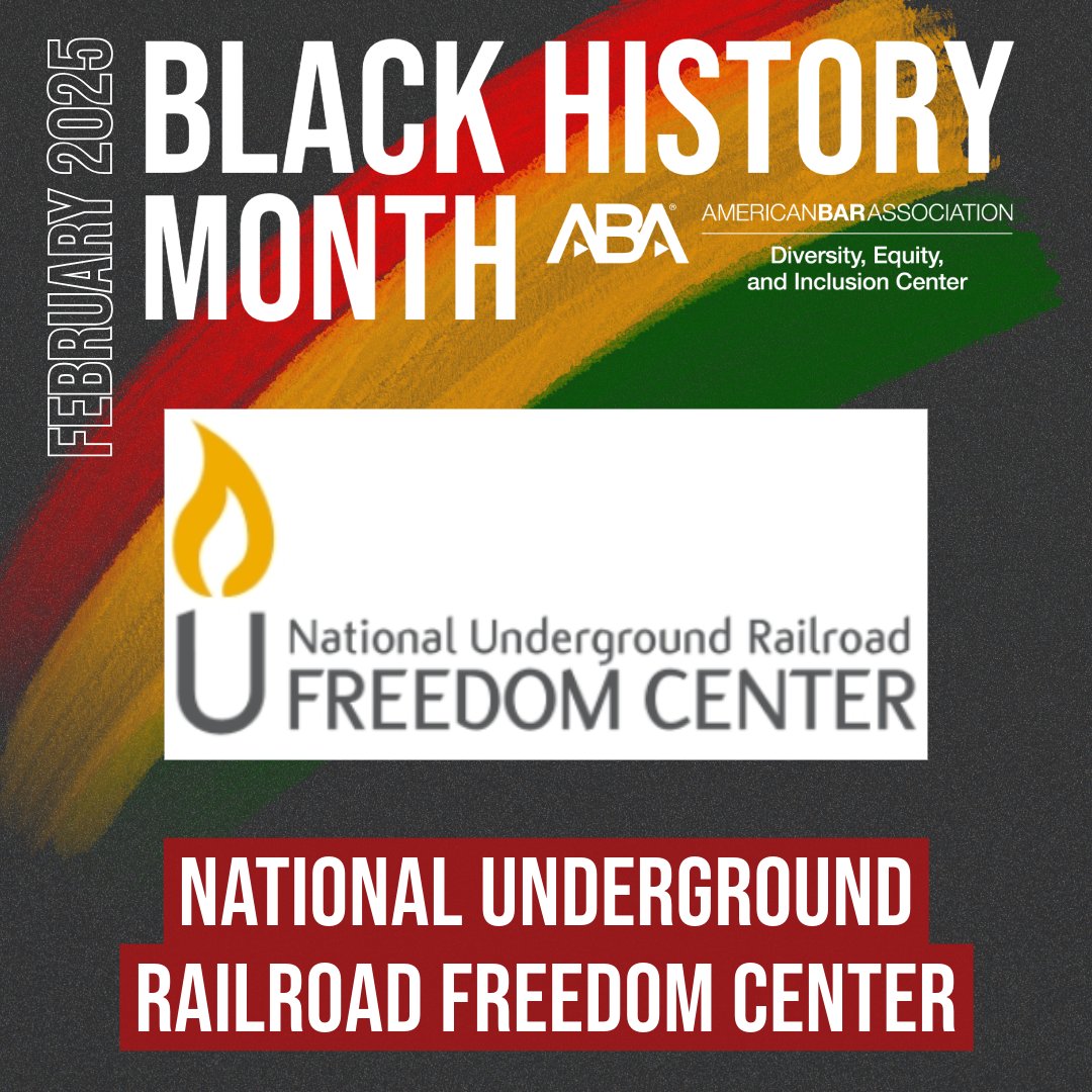 Today for #BHM we recognize the National Underground Railroad Freedom Center. Their mission is to pursue inclusive freedom by promoting social justice for all, building on the principles of the Underground Railroad.

More info: freedomcenter.org