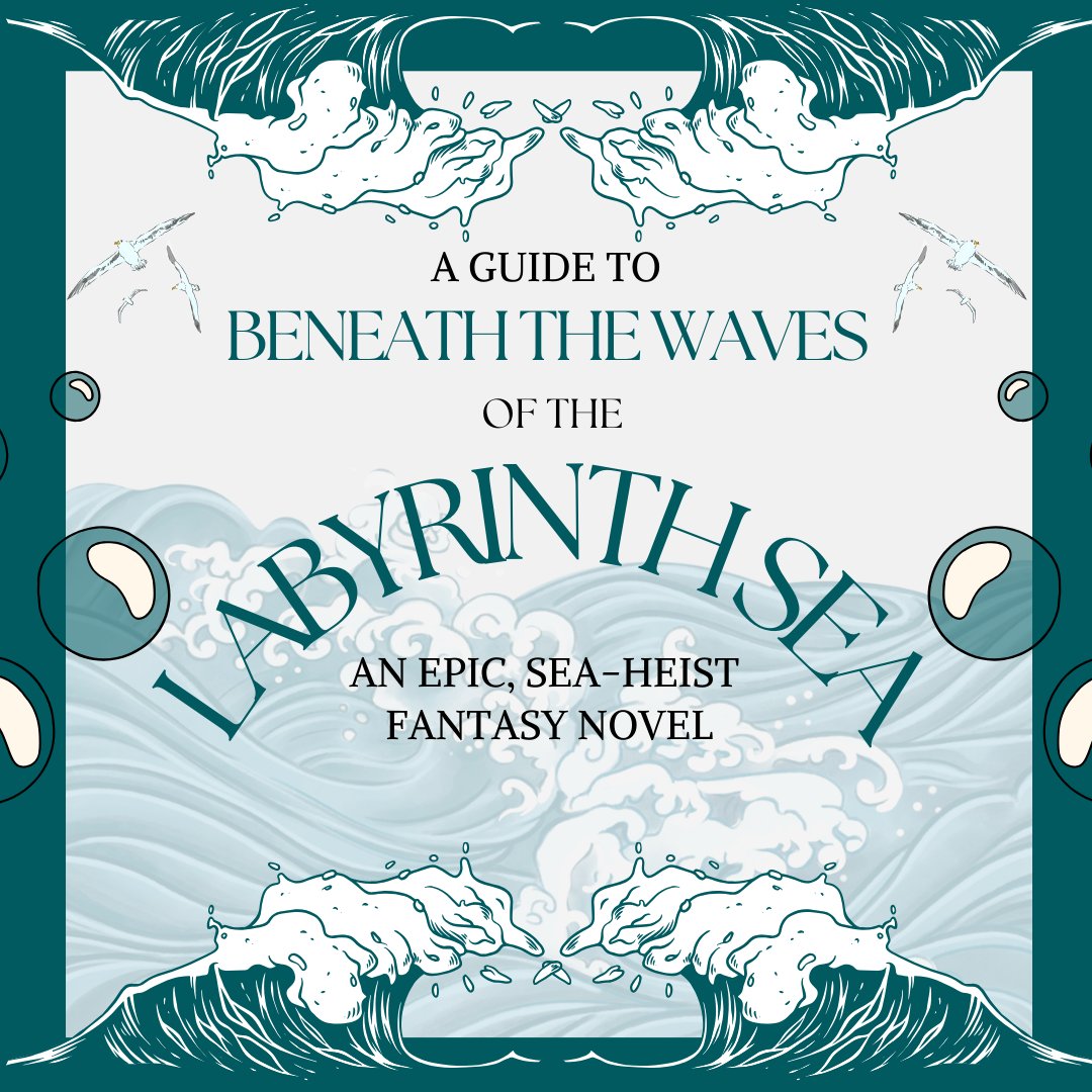 myleejmiller's tweet image. An Agent&apos;s Guide to:

✨BENEATH THE WAVES OF THE LABYRINTH SEA✨

In this explosive epic fantasy, four criminals with interlaced pasts are hired to steal an artifact from the deadliest sea in the world. But they won&apos;t only need to face the sea-they&apos;ll need to face each other.