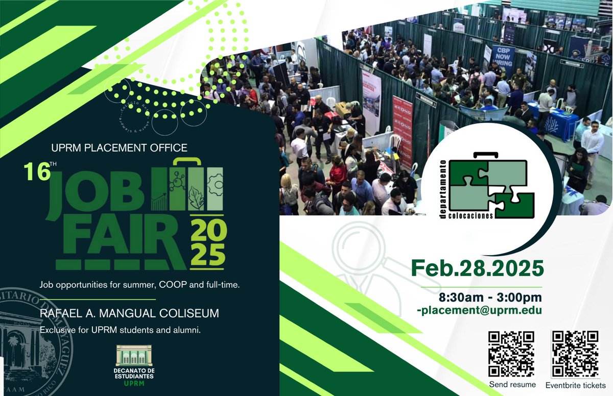 FERIA DE EMPLEOS DE PRIMAVERA
<a href="/ColocacionesRUM/">Colocaciones UPRM</a> <a href="/RullanAgustin/">Agustin Rullan</a>