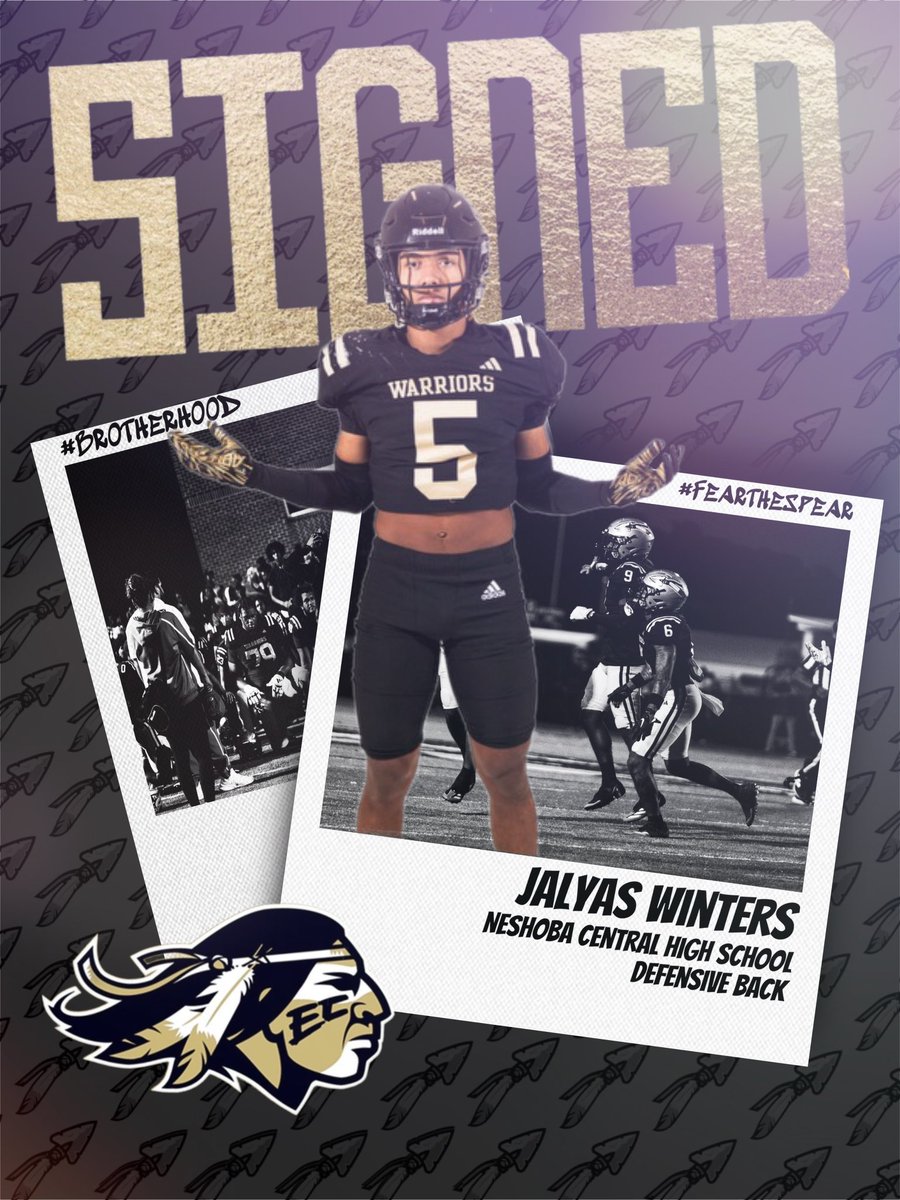 East Central Warrior Football 🏈 (@eccc_football) on Twitter photo Physical DB from Neshoba Central!!
<a href="/JalyasW9/">Jalyas Winters</a> has joined the Brotherhood!!
#Brotherhood x #FearTheSpear🪶 Physical DB from Neshoba Central!!
<a href="/JalyasW9/">Jalyas Winters</a> has joined the Brotherhood!!
#Brotherhood x #FearTheSpear🪶