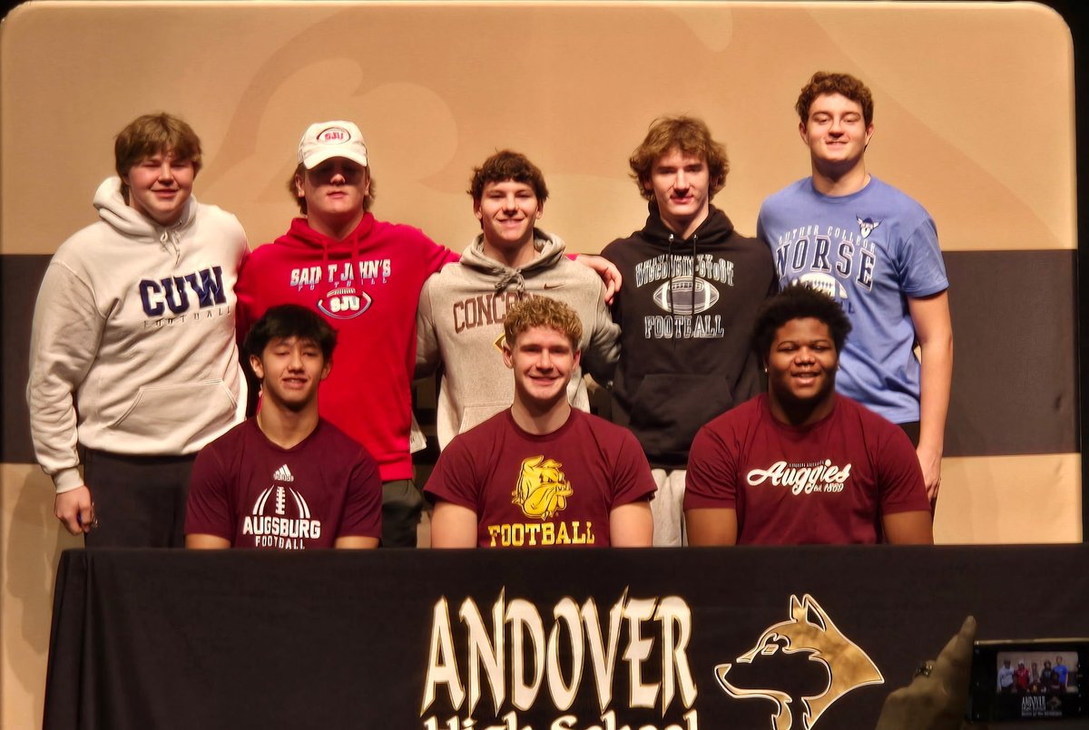 AndoverHuskies's tweet photo. Congratulations to these young men! Proud of you all!

Cameron Begalle, Jack Brandl, Tramaine Davis, MacIntyre Griess, Brady Jenson, Alex Kopetzki (basketball), Jameson Kuznia (baseball), Wyatt Myers (baseball), Tyler Phillips, Owen Schmitz, and Kaleb Weikel! https://t.co/VNDH9ZuZm4