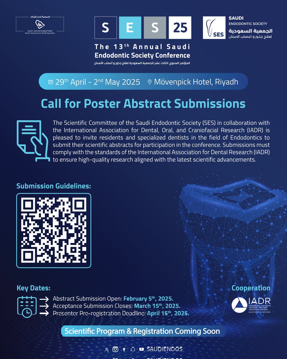 Saudi Endodontic Society tweet media