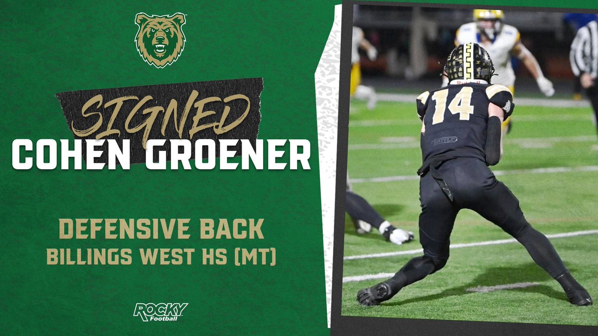 Rocky Football (@rocky_football) on Twitter photo Welcome to the Rocky Family!
Cohen Groener <a href="/CohenGroener/">Cohen Groener</a>
#BEARRAID #NSD25
hudl.com/video/3/175295… Welcome to the Rocky Family!
Cohen Groener <a href="/CohenGroener/">Cohen Groener</a>
#BEARRAID #NSD25
hudl.com/video/3/175295…