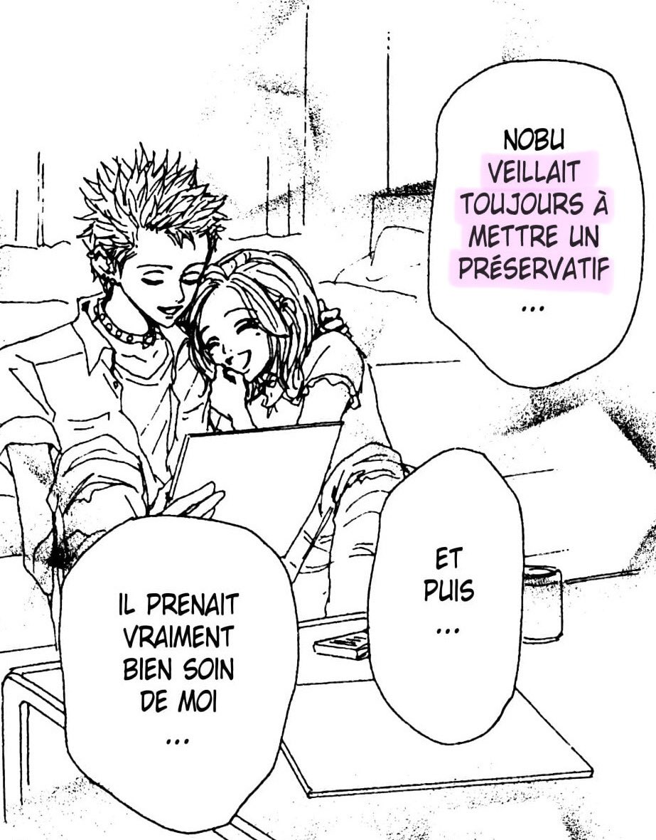 otsumiina's tweet image. ce moment dans nana me choquera toujours, la barre est tellement en enfer omg..