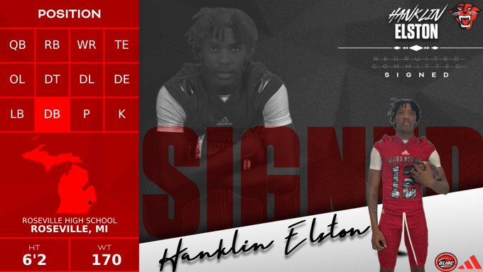 Roseville 2025 S/CB Hanklin Elston has committed to Davenport

football.thedzone.com/players/hankli…

<a href="/Hanklinelston_/">Hanklin Elston</a> <a href="/RVille_Football/">Roseville Football</a> <a href="/DU_Football/">Davenport Football</a>